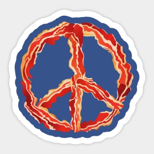 Peace of Bacon Sticker